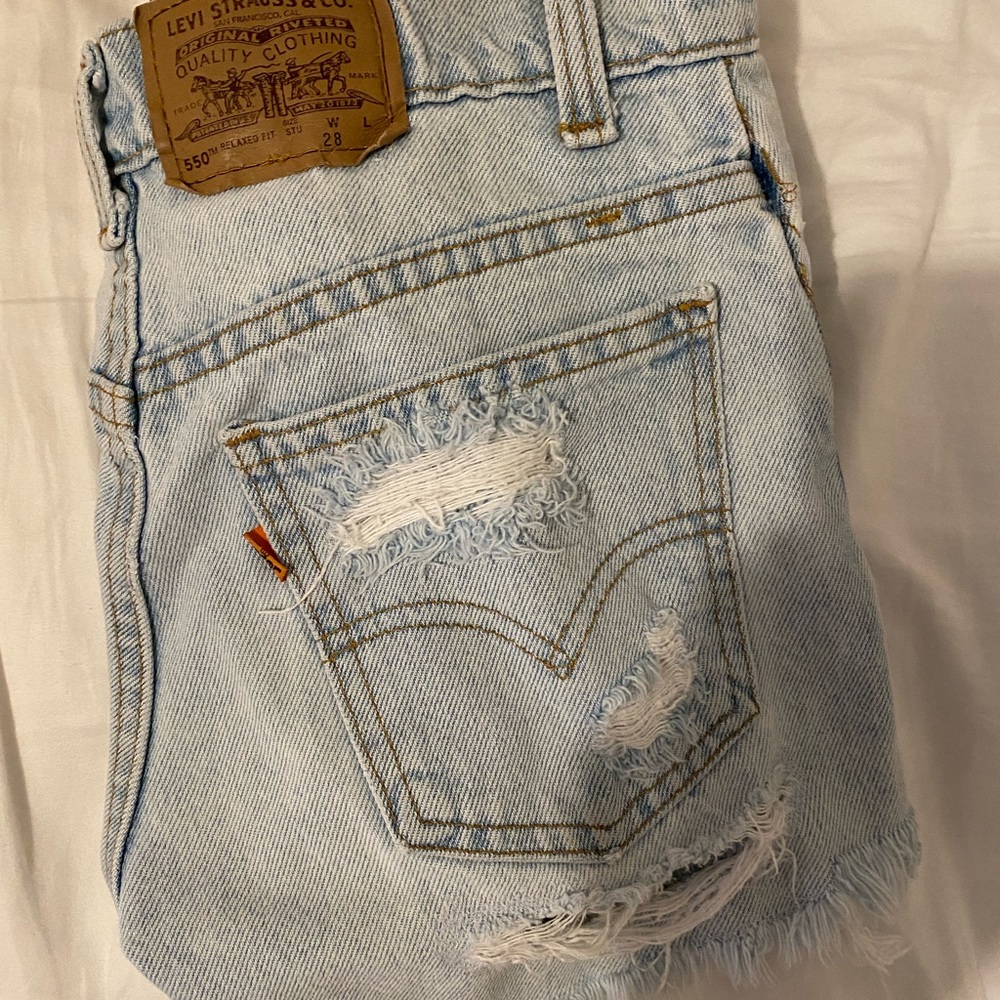 Vintage Levi shorts from denim heaven